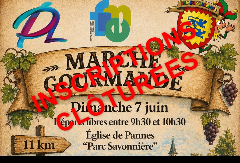 Marche gourmande de Pannes, Essey-et-Maizerais et Euvezin